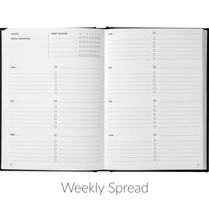 Curation 365 Undated Planner Weekly Spread